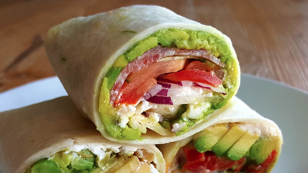 3 Healthy No-Cook Tortilla Wraps