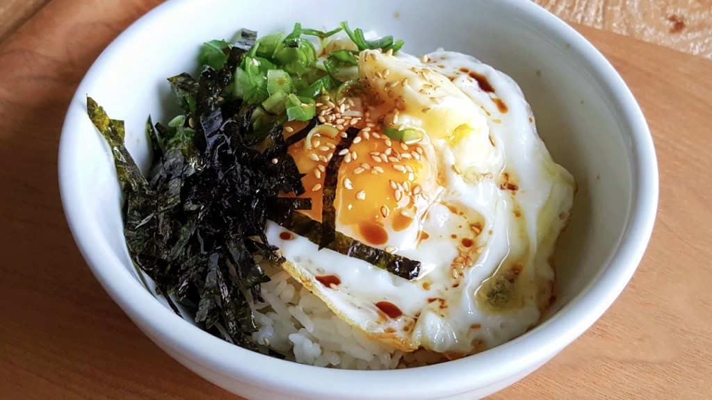 Soy Sauce Egg Rice Bowl at 3 Effort&nbsp;Levels