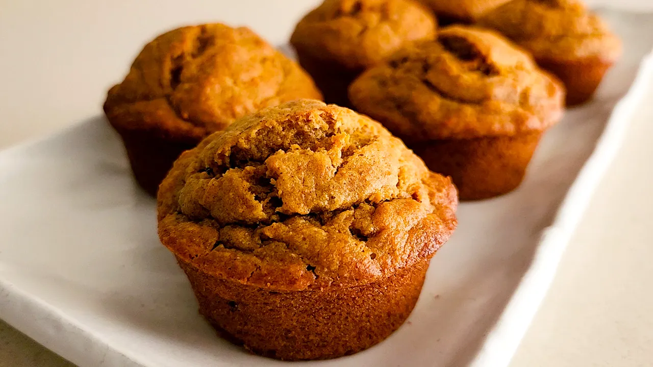 Carrot Banana Oat Muffins