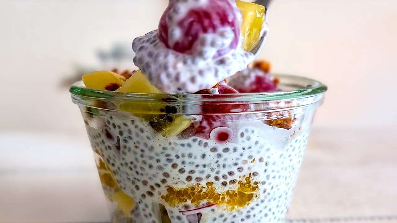 Coconut Milk Chia Pudding